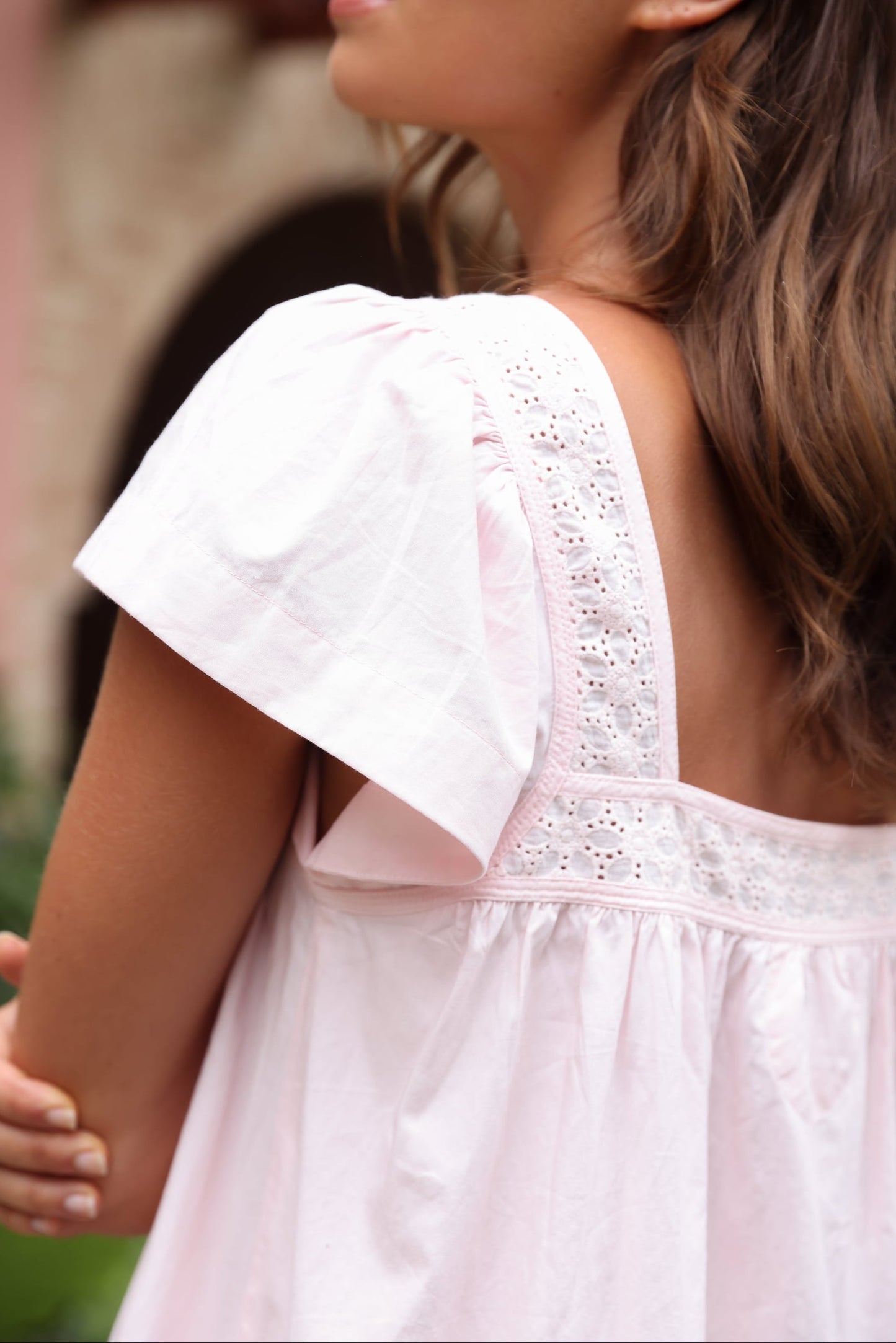 Poppy Lounge Dress - Cotton Modal - Pink