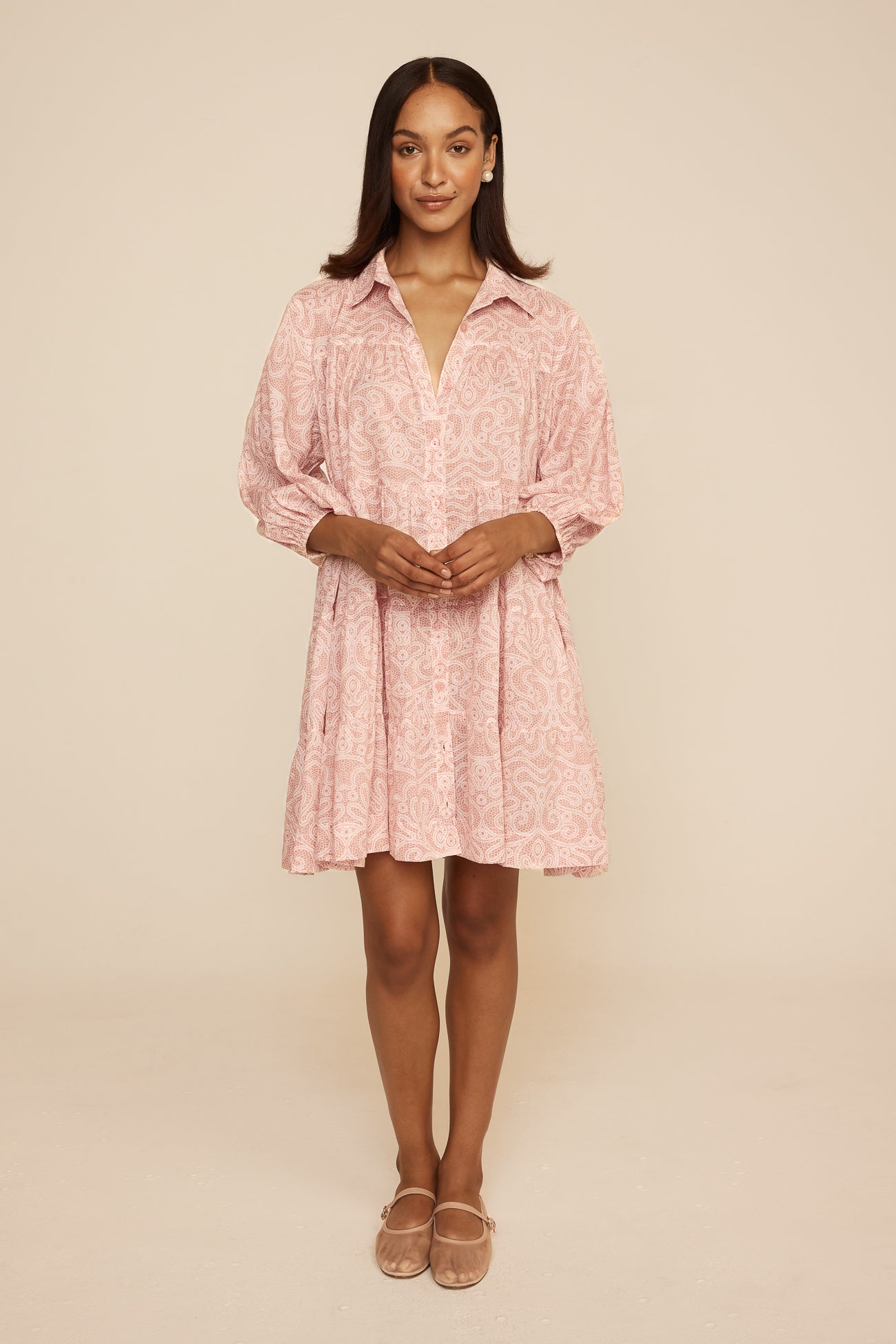 Phoebe Cover-Up - Cotton Voile - Lace