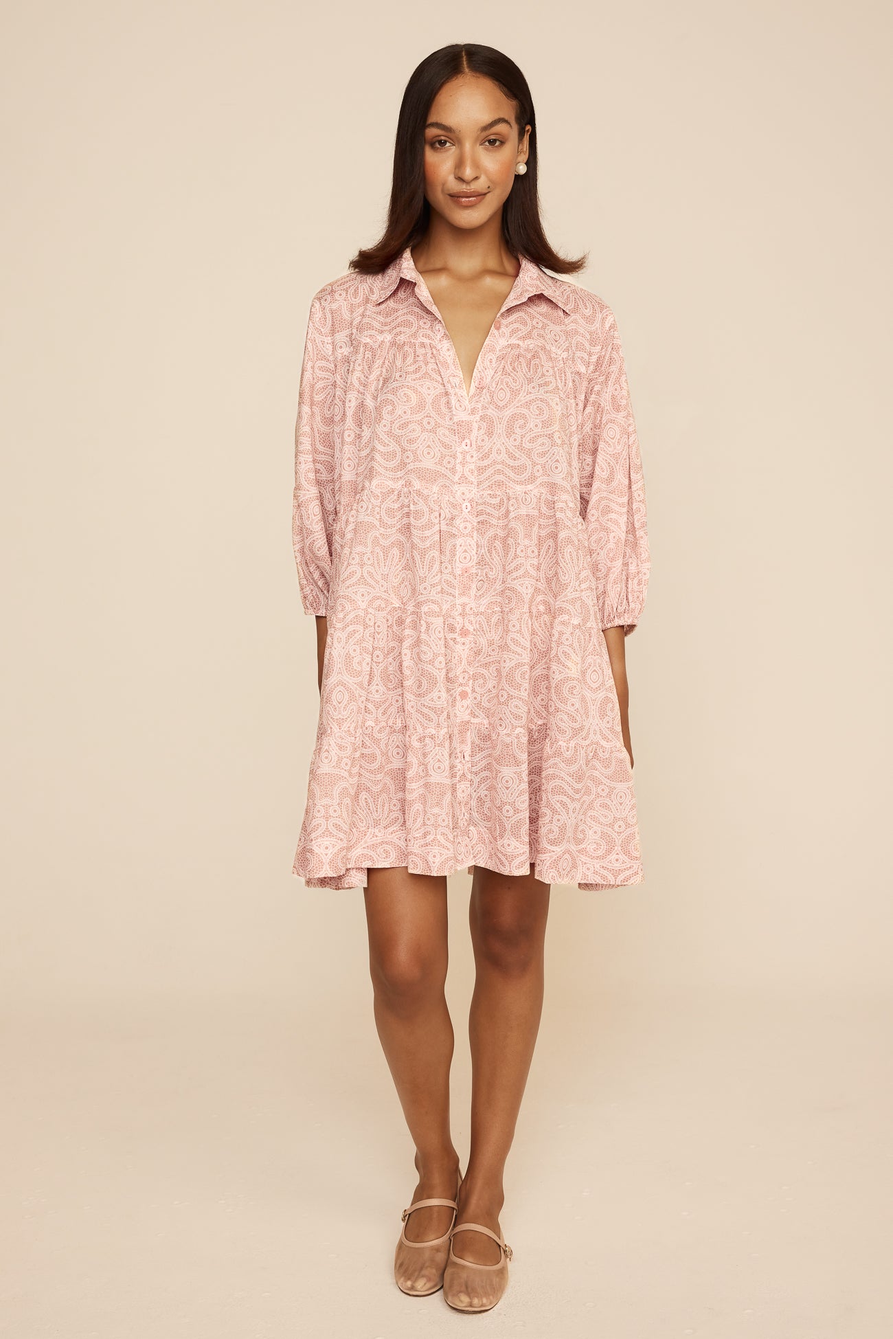 Phoebe Cover-Up - Cotton Voile - Lace