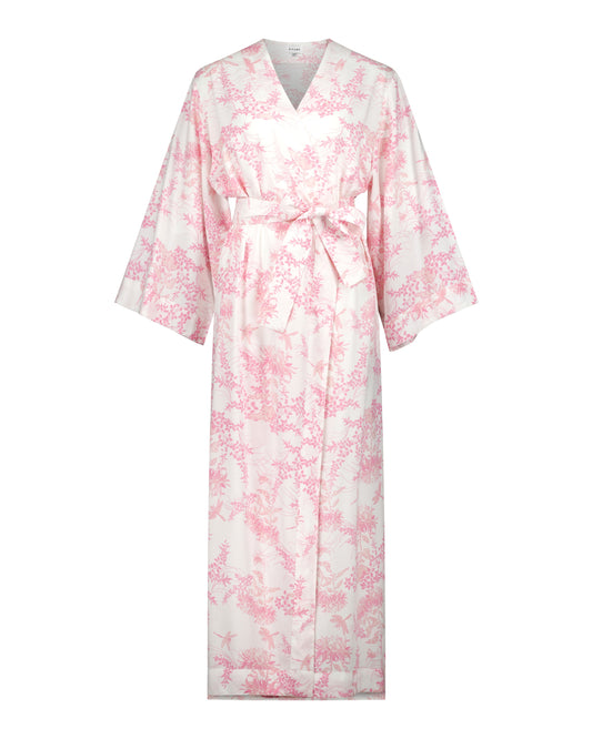 Alice Kimono Robe - Summer Toile - Pink