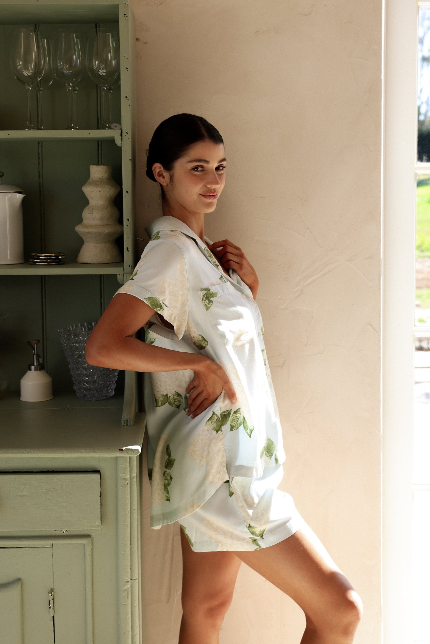 Abigail Sleep Set - ECOVERO™ - Heirloom Hydrangea