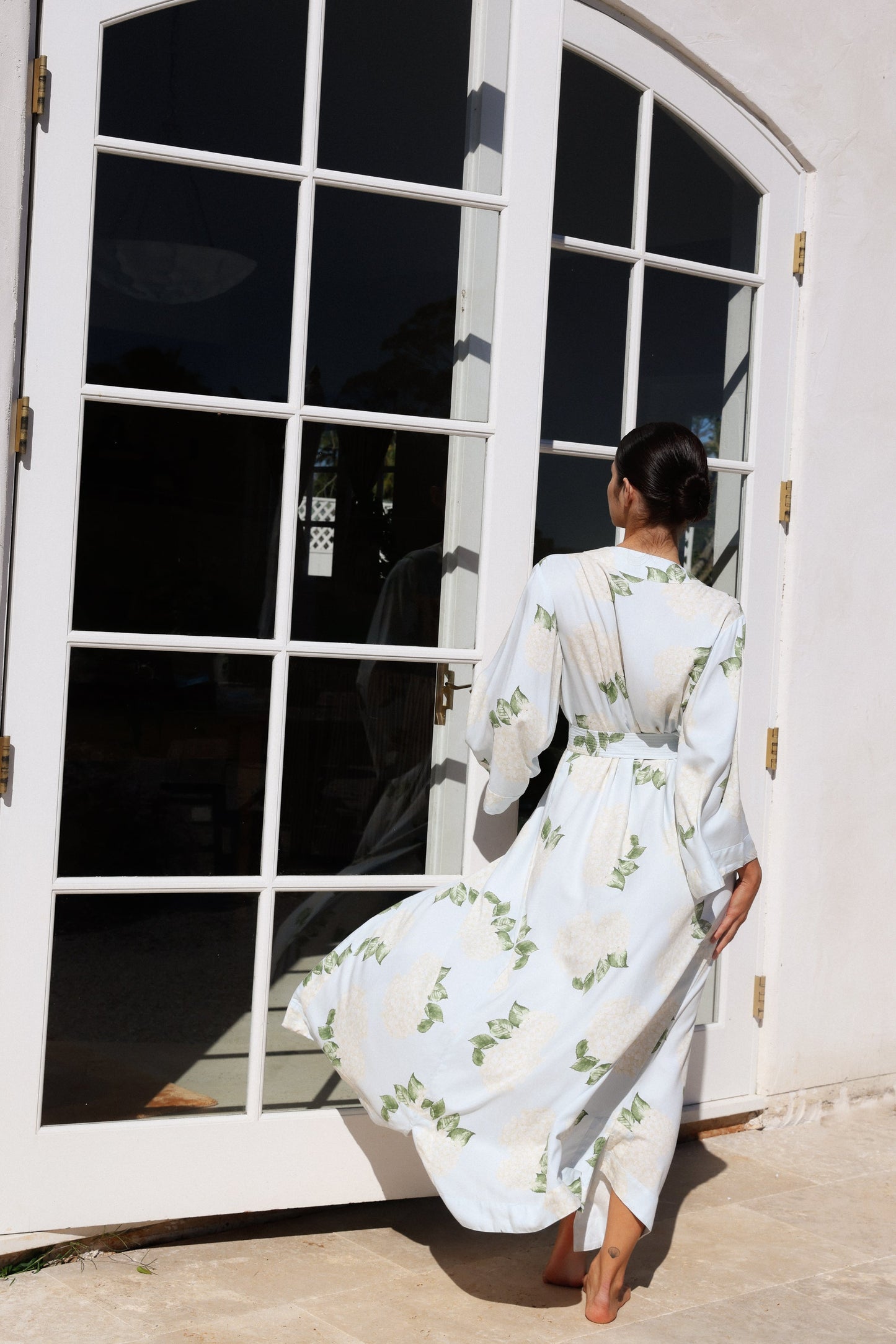 Alice Kimono Robe - ECOVERO™ - Heirloom Hydrangea