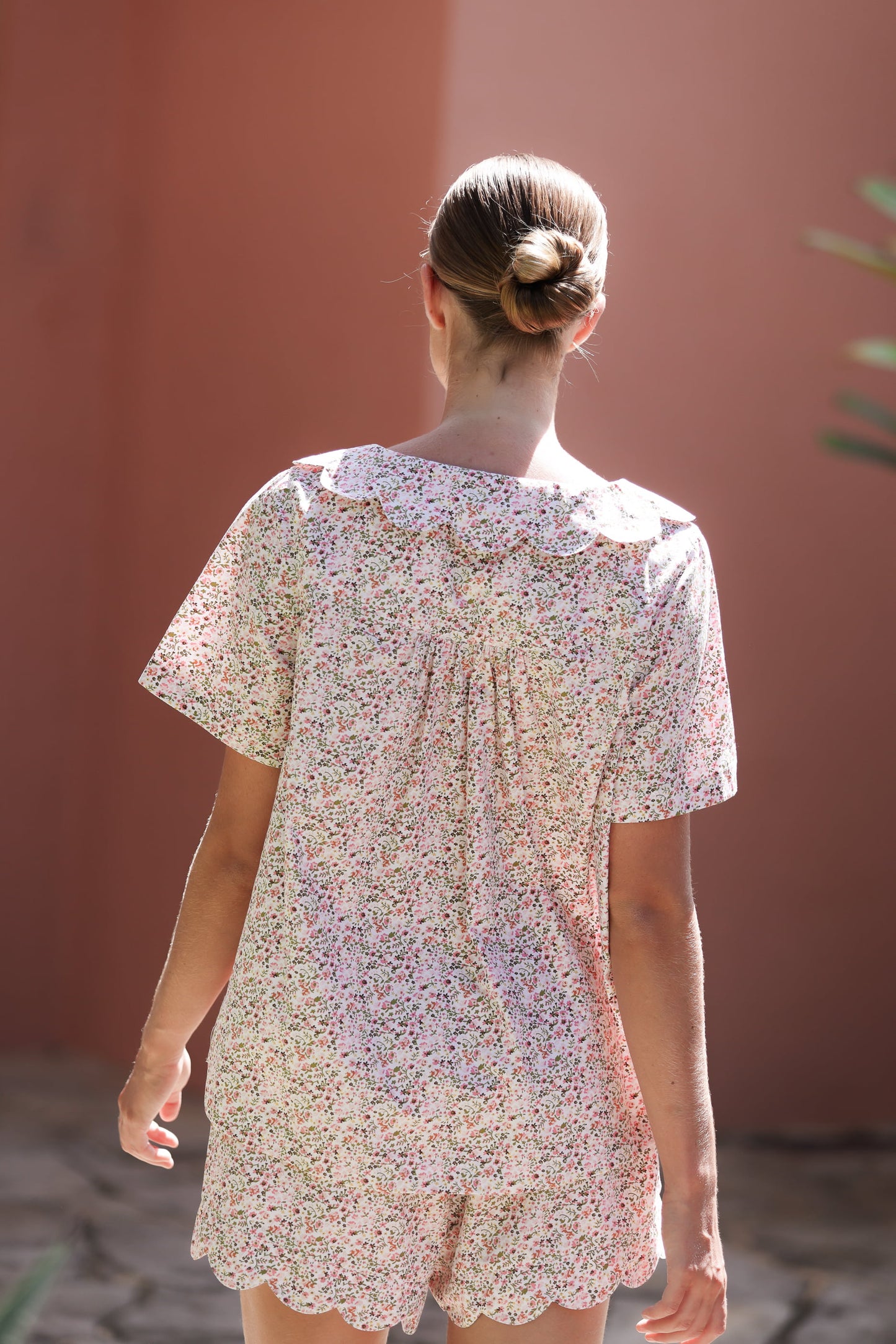 Penelope Sleep Set - Floret Pink