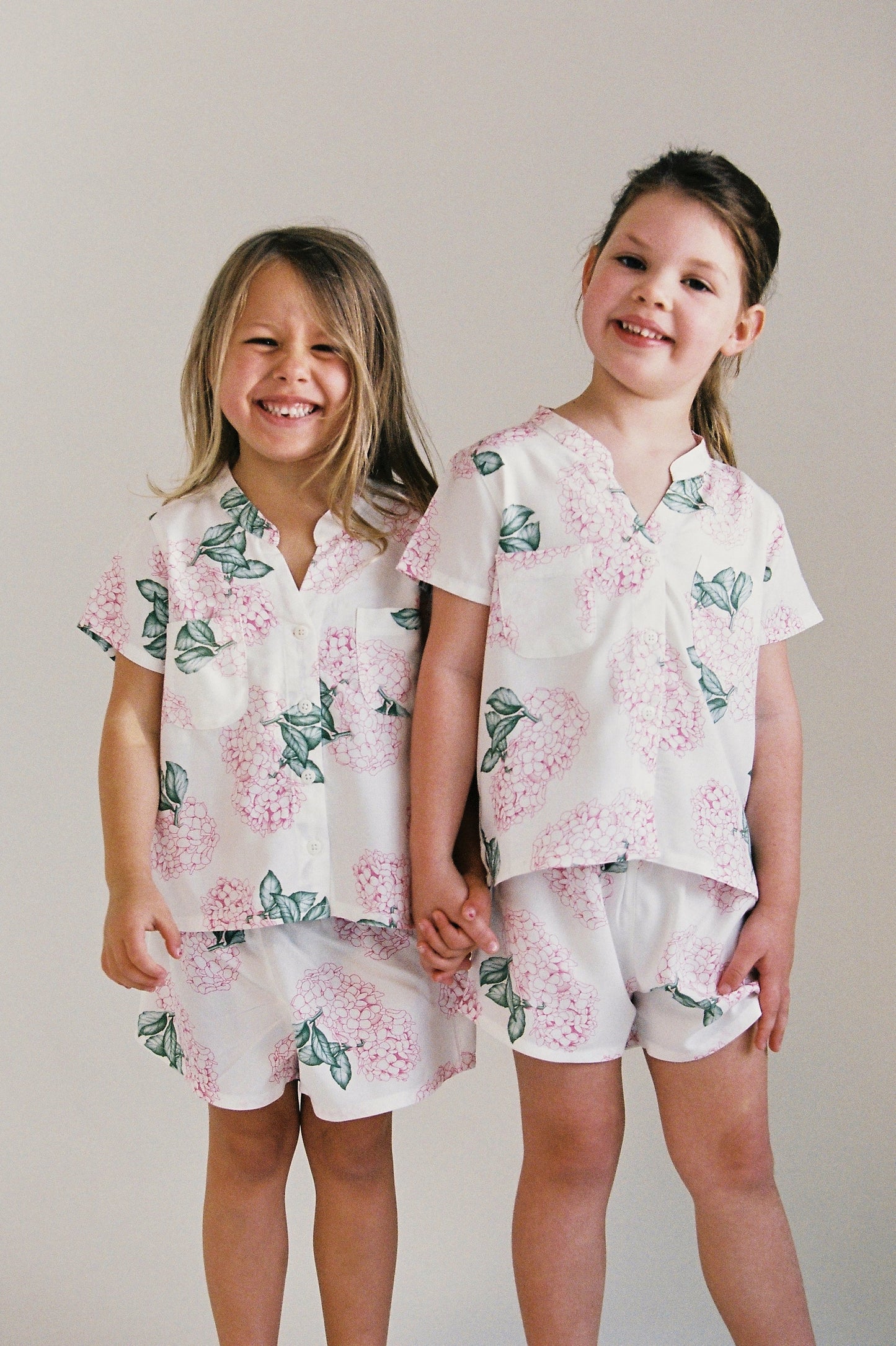 Girls Maggie Pyjama Set - ECOVERO™ - Hydrangea Pink