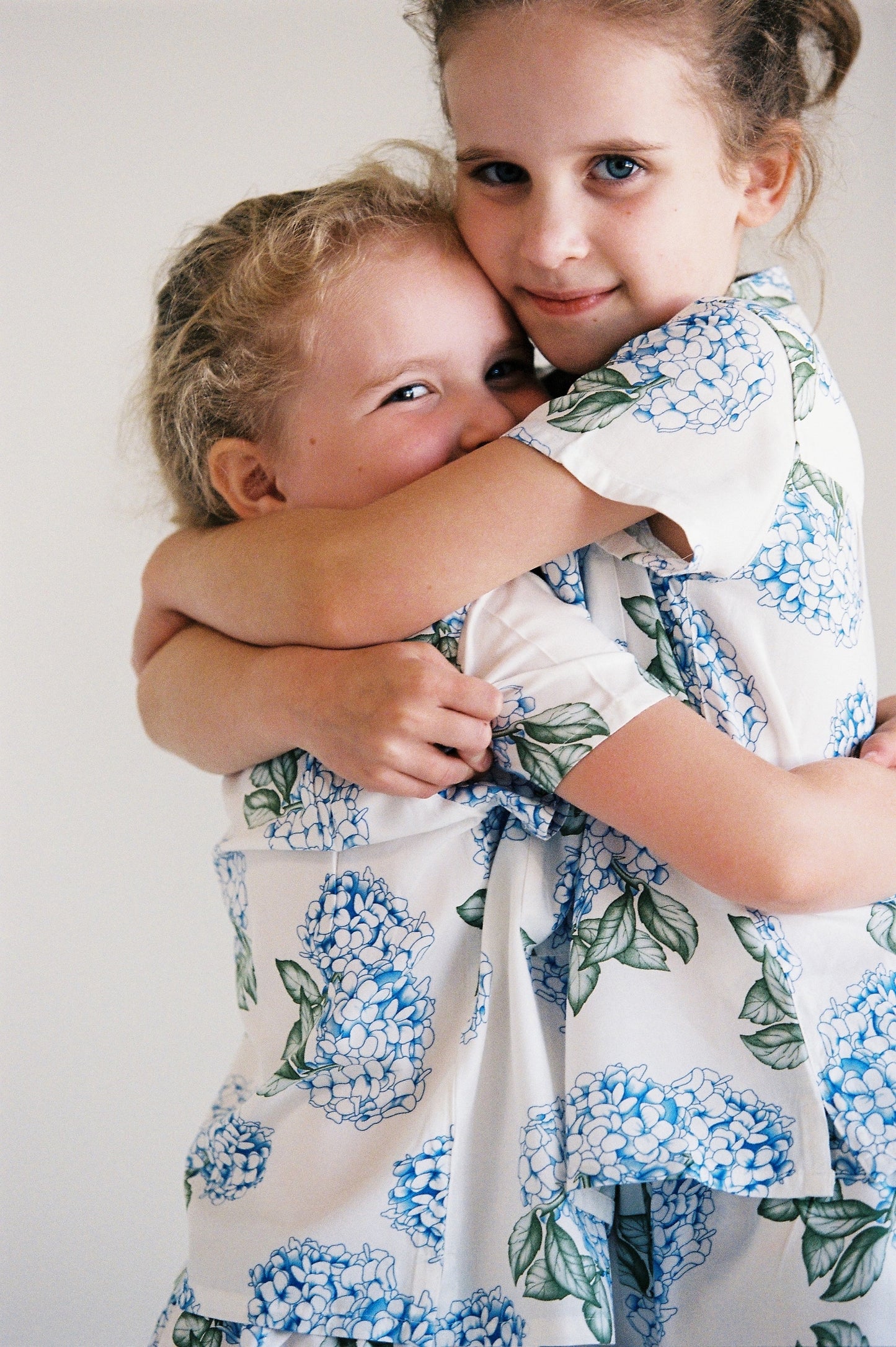 Girls Maggie Pyjama Set - ECOVERO™ - Hydrangea Blue