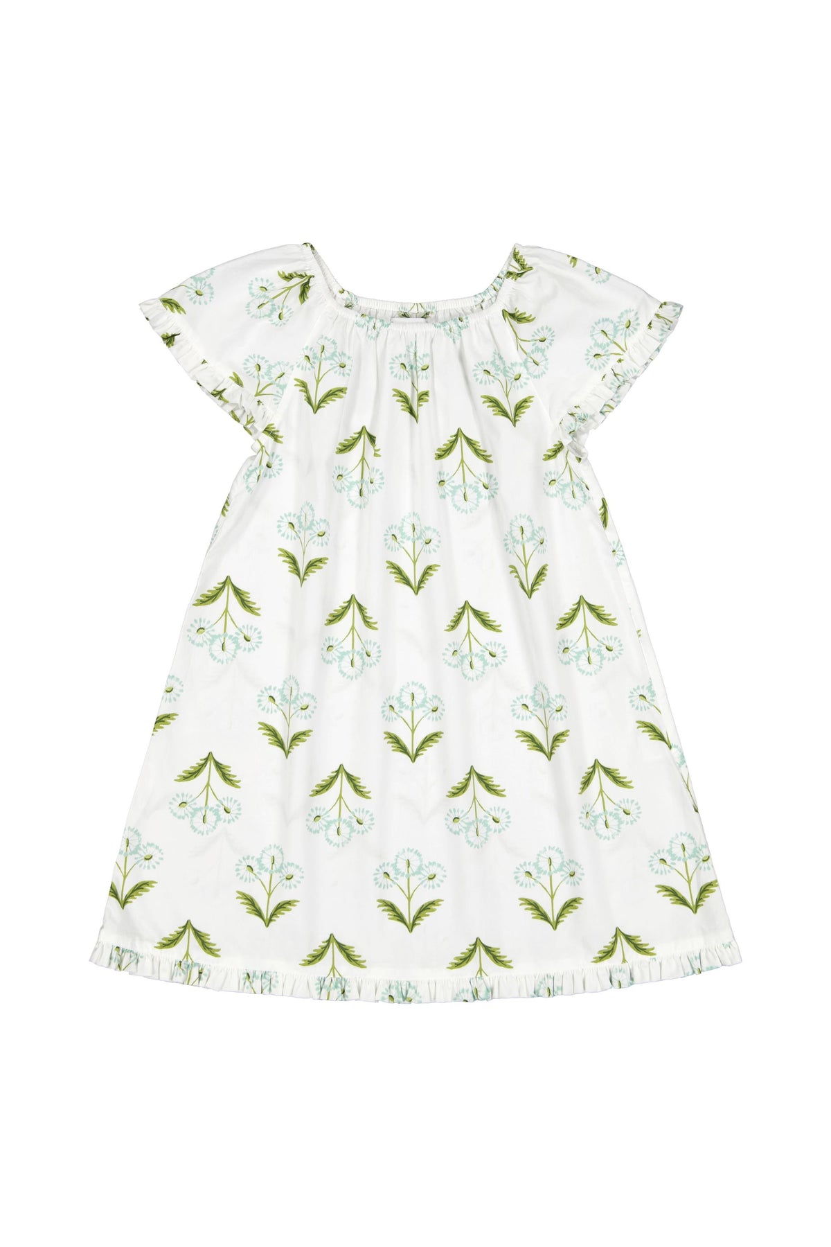 Piyama Girls Betty Lounge Dress - Dandelion — front view