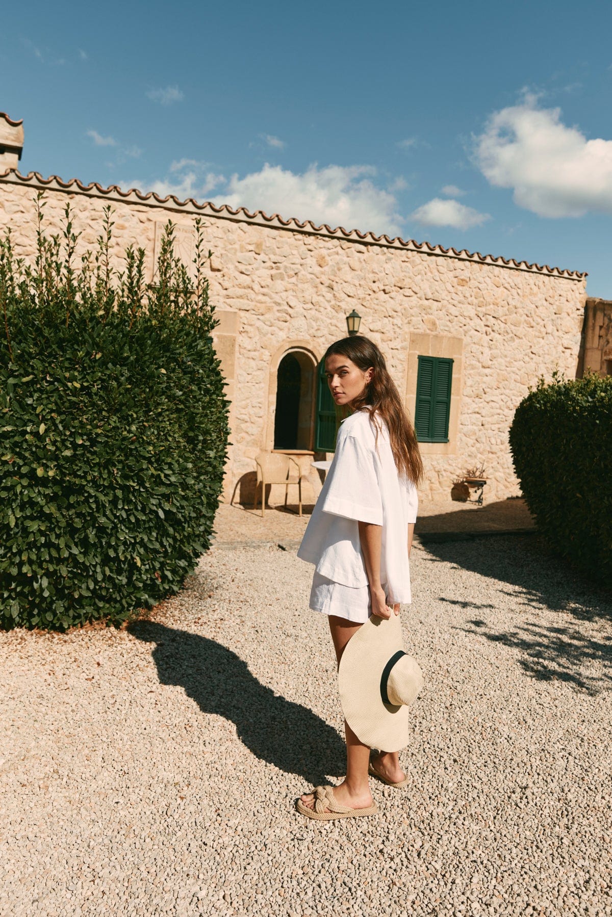 Lounge Set - Lyocell Linen - Coconut